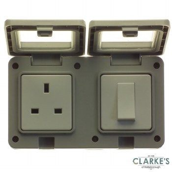 PowerMaster IP55 Outdoor Socket and Switch
