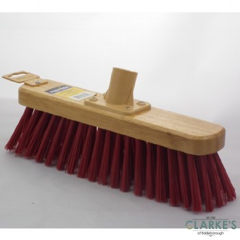 Premier Stiff Nylon Broom with Handle 12"