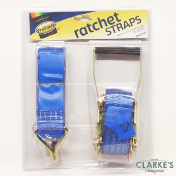 ProSolve 2 Tonne Rachet Straps | Set of 2