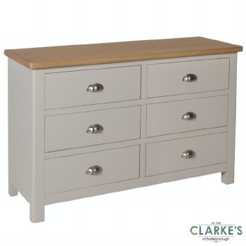 Purdi Painted 3+3 Drawer Chest