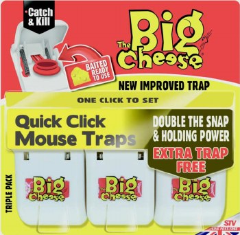 Big Cheese Mouse Trap 2 Pack