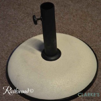 Parasol Base Concrete 11kg Cream