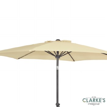 Garden Parasol Crank & Tilt Cream