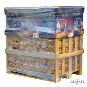 ReadyBlaze Kiln Dried Birch Logs 1 Cubic Metre Crate