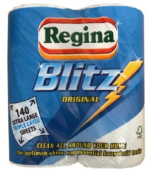 Regina Blitz Kitchen Roll 2pk