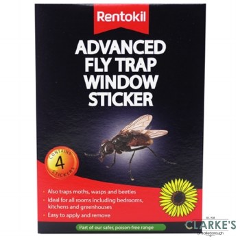 Rentokil Advanced Fly Trap Window Sticker