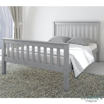 Rio 4ft6 Bed Frame Grey