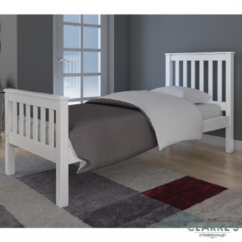 Rio 4ft6 Bed Frame White