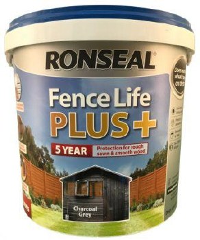 Ronseal Fence Life Plus Charcoal Grey 5L