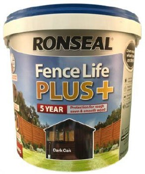 Ronseal Fence Life Plus Dark Oak 5L