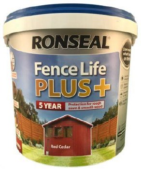 Ronseal Fence Life Plus Red Cedar 5L