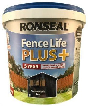 Ronseal Fence Life Plus Tudor Black Oak 5L