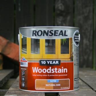 Ronseal Natural Oak 10 Year Woodstain 2.5 Liter