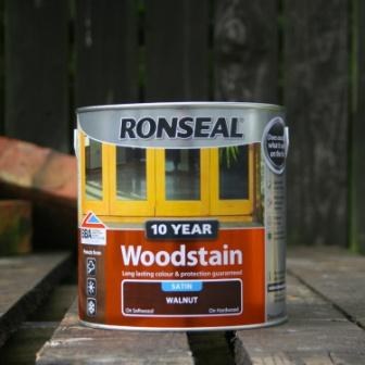 Ronseal Walnut 10 Year Woodstain 2.5 Liter