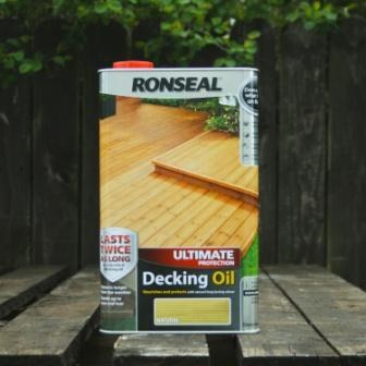 Ronseal Natural Ultimate Protection Decking Oil 5 Litres