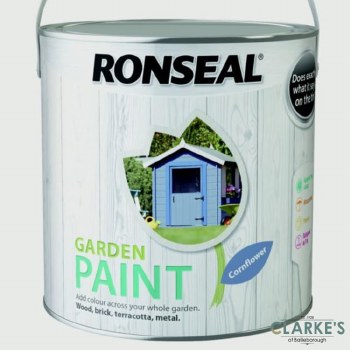 Ronseal Garden Paint Cornflower 2.5 Litre