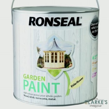 Ronseal Garden Paint Elderflower 2.5 Litre
