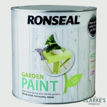 Ronseal Garden Paint Lime Zest 750ml