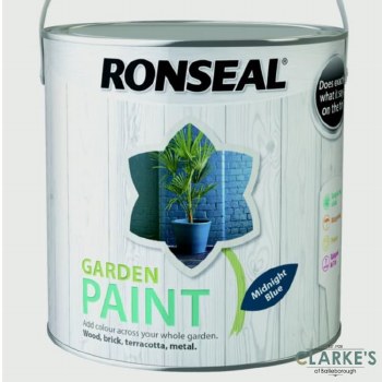 Ronseal Garden Paint Midnight Blue 250ml