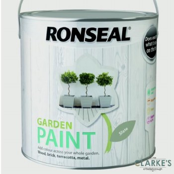 Ronseal Garden Paint Slate 2.5 Litre