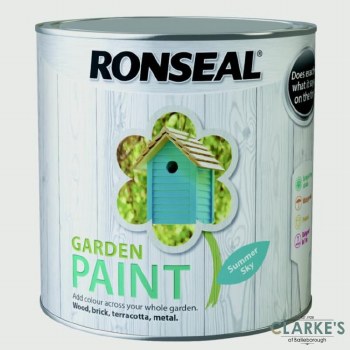 Ronseal Garden Paint Summer Sky 750ml