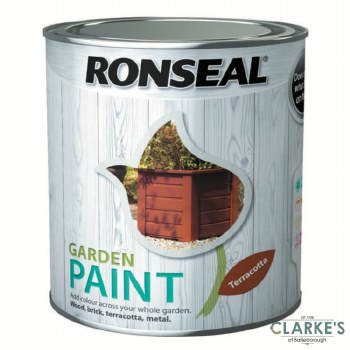 Ronseal Garden Paint Terracotta 2.5 Litre