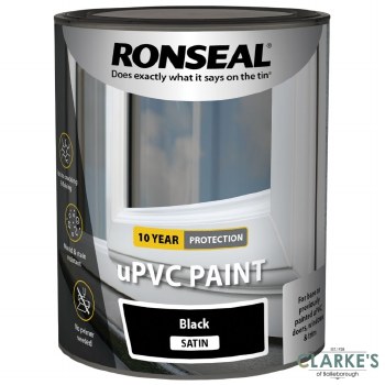 Ronseal uPVC Paint Black