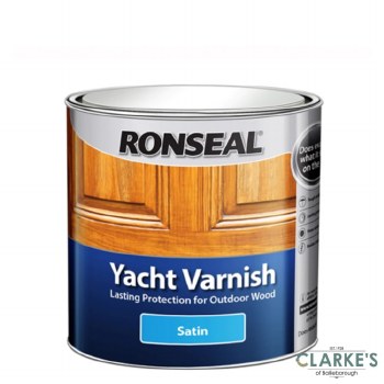 Ronseal Yacht Varnish Satin 250ml