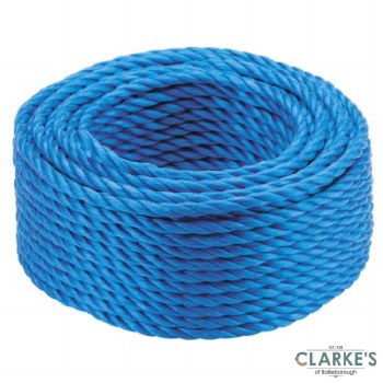 Allgrip 10 mm Blue Polypropylene Rope 200 Meter