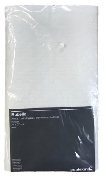 White Rubber Bath Mat