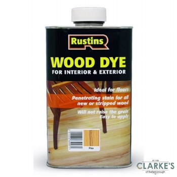 Rustins Wood Dye Pine 250 ml