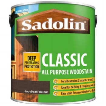 Sadolin Classic Woodstain Jacobean Walnut 2.5 Litre
