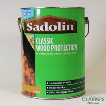 Sadolin Classic Woodstain Natural 5 Litre
