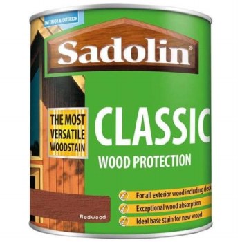 Sadolin Classic Woodstain Redwood 1 Litre