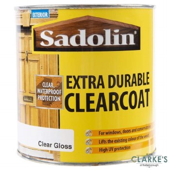 Sadolin Extra Durable Clearcoat Gloss 2.5 Litre