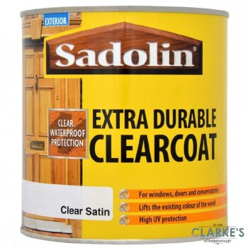 Sadolin Extra Durable Clearcoat Satin 2.5 Litre