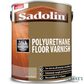 Sadolin Polyurethane Floor Varnish Gloss 2.5 Litre