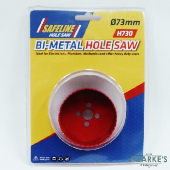 Safeline Bi-Metal Hole Saw 73mm