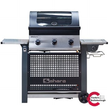 Sahara S375 2 Burner Plus Gas Barbecue