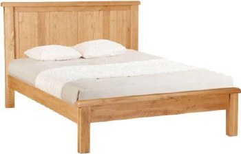 Salisbury Oak panelled 4ft6 bed frame