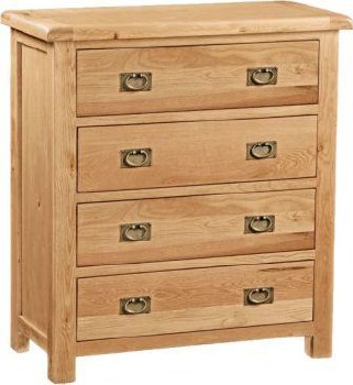 Salisbury Oak 4 Drawer Chest