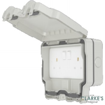 Sasta IP66 Outdoor Double Socket