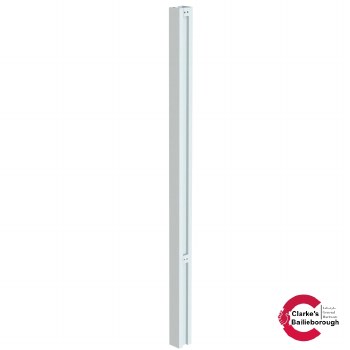 Satus Fence Standard Garden Gate Post  Goosewing Grey 2450mm