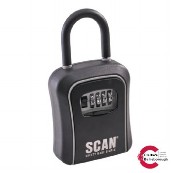 Scan Scan Dual Purpose Key Safe Padlock