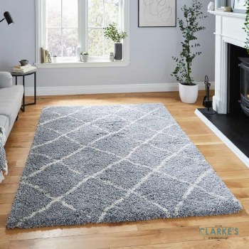 Scandi Berber G257 Grey/Cream Rug 160 x 220cm
