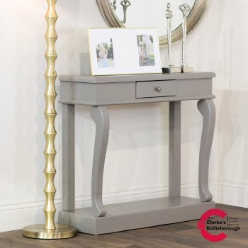 Scroll Mink Console Table 90cm