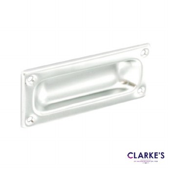Securit Aluminium Flush Pull Handle 43 x 90mm