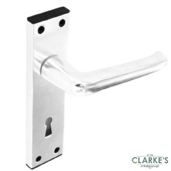 Securit Aluminium Lock Door Handle Set