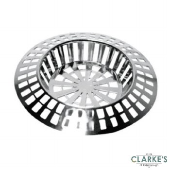 Securit Chrome Sink Strainer 38mm