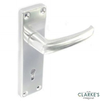 Securit Aluminium Lock Door Handle Set